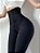 Leggings elásticas de cintura alta feminina, calças push-up, calças justas es - Imagem 2