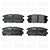 Pastilha de Freio Traseira CHEVROLET - GM CAPTIVA - FRAS-LE - Imagem 2