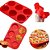 Forma Silicone Cupcake Petit Gateau Bolo Muffins Receitas Fit Flans - Imagem 1