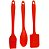 Kit 3 Pcs Utensilios Cozinha Silicone Espatula Pincel Colher - Imagem 2