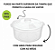 Panela para Micro-ondas | Multiuso | Com tampa | Prepare Arroz, Legumes e Pipoca em Minutos | 2.5L | BPA Free | Freezer Lava-Louças - Imagem 4
