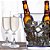 Balde de Gelo 4L Acrílico Cristal com Alça – Bebidas Geladas com Estilo | Champanheira | Latas | Garrafas | Vinhos | Espumantes | Cervejas - Imagem 3
