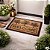 Tapete Capacho Grande Welcome Borracha e Fibra de Coco 60x40cm - Imagem 4