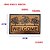 Tapete Capacho Grande Welcome Borracha e Fibra de Coco 60x40cm - Imagem 3