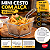 Mini Cesto com Alça para Porções e Petiscos 14,5x10,5cm | Inox | Cesto de Fritura | Decoração e Serviço de Mesa - Imagem 1