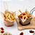 Mini Cesto com Alça para Porções e Petiscos 14,5x10,5cm | Inox | Cesto de Fritura | Decoração e Serviço de Mesa - Imagem 3