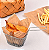 Mini Cesto com Alça para Porções e Petiscos 14,5x10,5cm | Inox | Cesto de Fritura | Decoração e Serviço de Mesa - Imagem 2