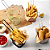 Mini Cesto com Alça para Porções e Petiscos 14,5x10,5cm | Inox | Cesto de Fritura | Decoração e Serviço de Mesa - Imagem 4