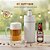 KIT Happy Men - 1 Porta Garrafa Térmico 600ml + 1 Abridor de Garrafa + 1 Caneca Chopp 500ml Acrílico | Presente Masculino | Amantes de Cerveja | Cervejeiros | Presente Criativo | Amigo Secreto - Imagem 1