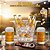 KIT FESTEIRO | 1 Balde de Gelo 4l + 2 Canecas Chopp 500ml Acrílico + 1 Abridor de Cerveja Magnético | Para Churrasco, Festa, Bar, Presente Criativo - Imagem 1
