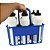 Cesta Porta Garrafas Squeeze com 6 Garrafas 750ml | Ideal para Times de Futebol, Treinos, Eventos, Esportes | Hidratação | Cores Variadas - Imagem 2