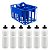 Cesta Porta Garrafas Squeeze com 6 Garrafas 750ml | Ideal para Times de Futebol, Treinos, Eventos, Esportes | Hidratação | Cores Variadas - Imagem 13
