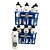 Personalizado - Cesta Porta Garrafas Squeeze com 6 Garrafas 750ml | Ideal para Times de Futebol, Treinos, Eventos, Esportes | Hidratação | Cores Variadas - Imagem 4