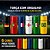 Kit Seleção Escolha | 3 Porta Garrafas Térmico 600ml | Cerveja Gelada | Copa do Mundo | Presente Criativo Torcedor | Escolha suas cores - Imagem 3