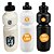 15 Garrafas Squeeze Plastico Grande 750ml Agua Academia Futebol | Personalizada - Imagem 3