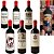 Kit Acessórios Para Vinho 3 Peças + Estojo Formato Garrafa PERSONALIZADO | Saca-Rolhas Anel Bico Dosador | Presente Lembrancinha - Imagem 1