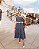 Vestido Louise - Jeans bordado - Imagem 1