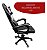 Cadeira Gamer Reclinável Branco E Preta - Importway - Imagem 5