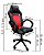 Cadeira Gamer Vermelha E Preta S/ Almofada - Importway - Imagem 2