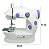Mini Máquina De Costura Portátil Iwmc507 110/220V - Importway - Imagem 5