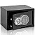 Cofre De Segurança 31 X 20 Iwcfs-004 Preto Eletrônico Com Senha E Chave - Importway - Imagem 1