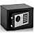 Cofre De Segurança 17 X 23 Iwcfs-002 Preto Eletrônico Com Senha E Chave - Importway - Imagem 1