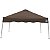 Tenda Gazebo Dobrável 2,4X2,4 Poliéster Marrom - Bel - Imagem 1