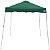 Gazebo Dobrável 2,4 M X 2,4 M Poliéster Verde - Bel - Imagem 5