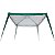 Tenda Gazebo Sanfonada Articulada 3Mx3M Com Estrutura Alumínio Com Fixador E Bolsa Transporte - Bel - Imagem 2