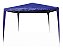Tenda Gazebo Montável Fibra Sintética 3,0 X 3,0M Barraca Praia Com Bolsa Para Transporte E Kit Para Fixação Azul Escuro - Importway - Imagem 1