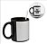 Caneca Preto C/ Branco - Importway - Imagem 1