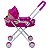 Carrinho De Boneca Rosa - Importway - Imagem 4