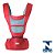 Canguru Porta Bebê Ergonômico Com 6 Posições Com Bolso Externo Até 20 Kg Microfibra - Importway - Imagem 3