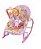 Cadeira De Descanso Balanço Rosa Para Bebes Com Vibração E Som -  Importway - Imagem 5