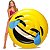Boia Inflável Emoji Gigante Rindo - Floatie Kings - Imagem 1