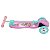 Patinete 3 Rodas Sky Infantil Regulável Rosa - Bel - Imagem 5