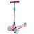Patinete 3 Rodas Sky Infantil Regulável Rosa - Bel - Imagem 1