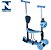 Patinete Infantil Azul Com 3 Rodas E Cadeirinha - Importway - Imagem 4