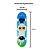 Skate Semi Profissional Lhama + Kit Proteção Vermelho - Bel - Imagem 7