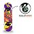 Skate Semi Profissional Dinossauro + Kit Proteção Vermelho - Bel - Imagem 2