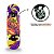 Skate Semi Profissional Dinossauro + Kit Proteção Azul - Bel - Imagem 2