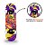 Skate Radical Iniciante Dinossauro + Kit Proteção Preto - Bel - Imagem 6