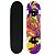 Skate Radical Iniciante Dinossauro + Kit Proteção Preto - Bel - Imagem 9