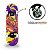 Skate Radical Iniciante Dinossauro + Kit Proteção Preto - Bel - Imagem 2