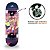 Skate Radical Iniciante Astronauta + Kit Proteção Azul - Bel - Imagem 2