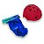 Skate Semi Profissional Astronauta + Kit Proteção Vermelho - Bel - Imagem 8