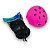 Skate Semi Profissional Colorido + Kit Proteção Rosa - Bel - Imagem 8