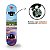 Skate Semi Profissional Paisagem Mar Azul + Kit Proteção Preto - Bel - Imagem 2
