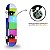 Skate Semi Profissional Colorido + Kit Proteção Preto - Bel - Imagem 2
