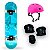 Skate Semi Profissional Ninja + Kit Proteção Rosa - Bel - Imagem 1